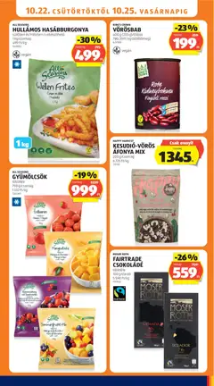 FAIRTRADE CSOKOLÁDÉ, többféle - amely érvényes a következő dátumtól: 2026.10.22. | Oldal: 15