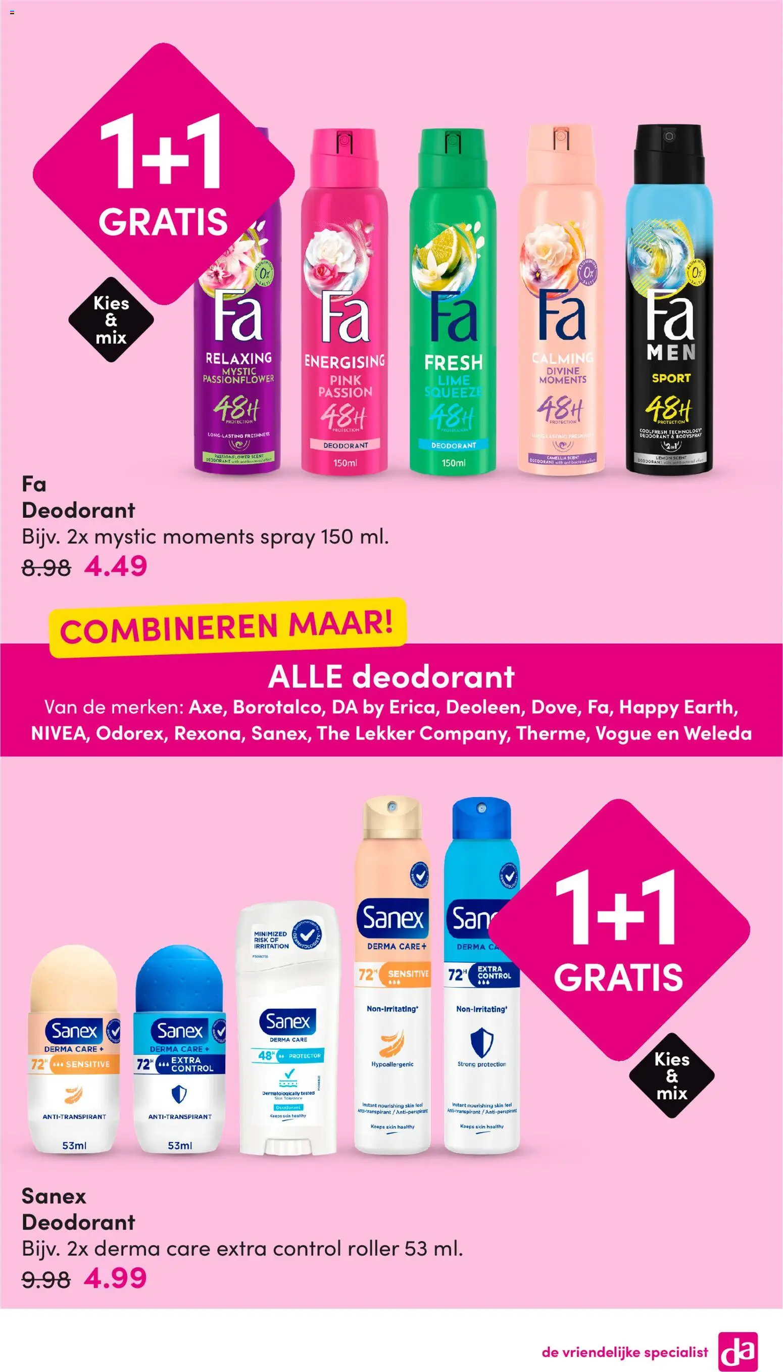 {H1} | Pagina: 5 | Producten: Deodorant, Antitranspirant