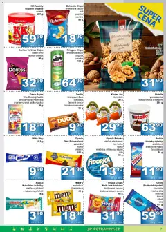 Náhled letáku Jip leták od 07.10.2026 | Strana: 7 | Produkty: Studentská pečeť, Pomazánka, Vlašské ořechy, Nutella