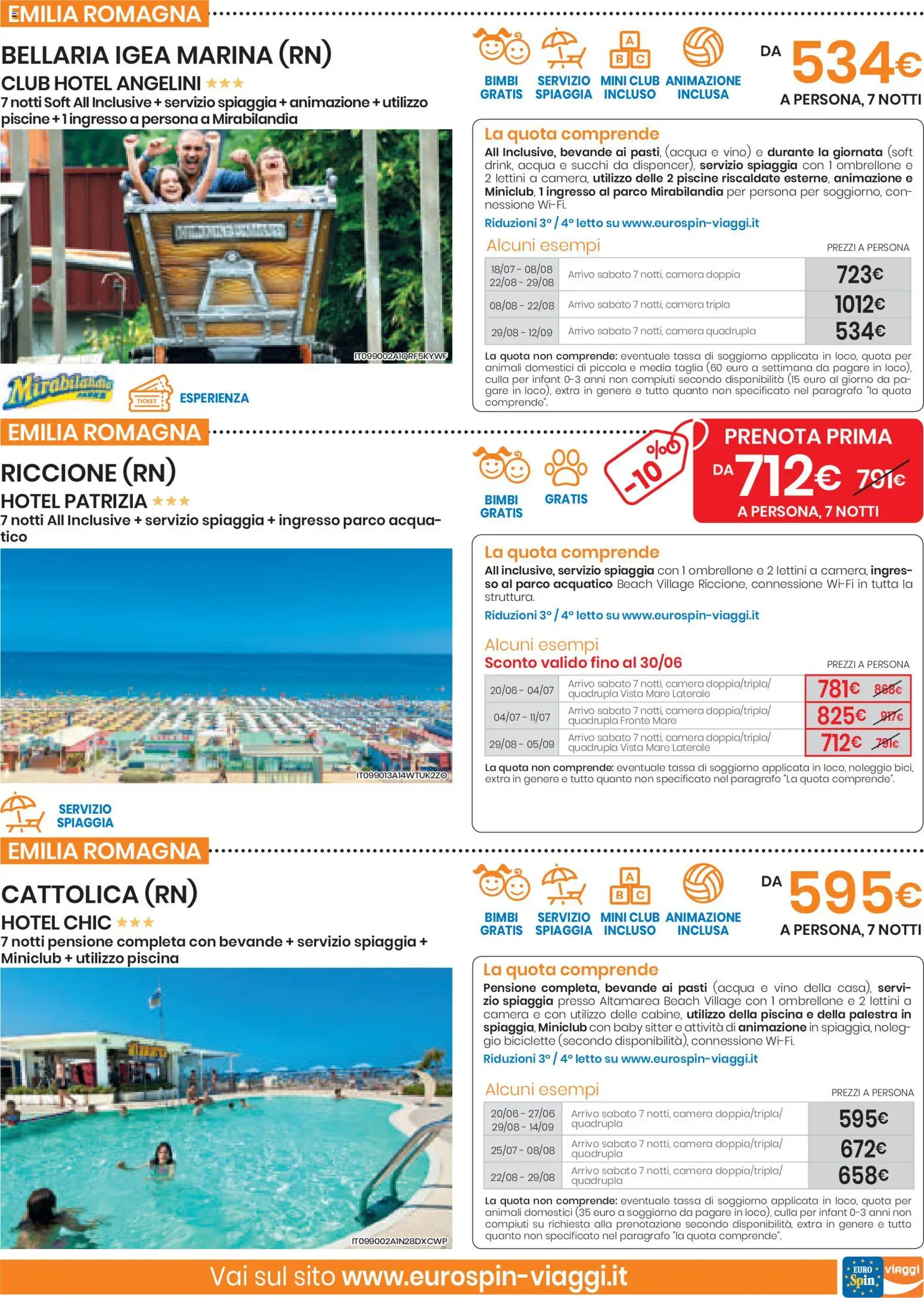 Volantino Eurospin del 04.06.2026 | Pagina: 5 | Prodotti: Ombrellone, Acqua, Vino, Piscina
