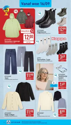 UP2FASHION® Regenlaarzen, verschillende varianten, maten 37 tot 41* - Voorbeeld van een folder van Aldi, geldig van 14/09/2026 | Pagina: 16