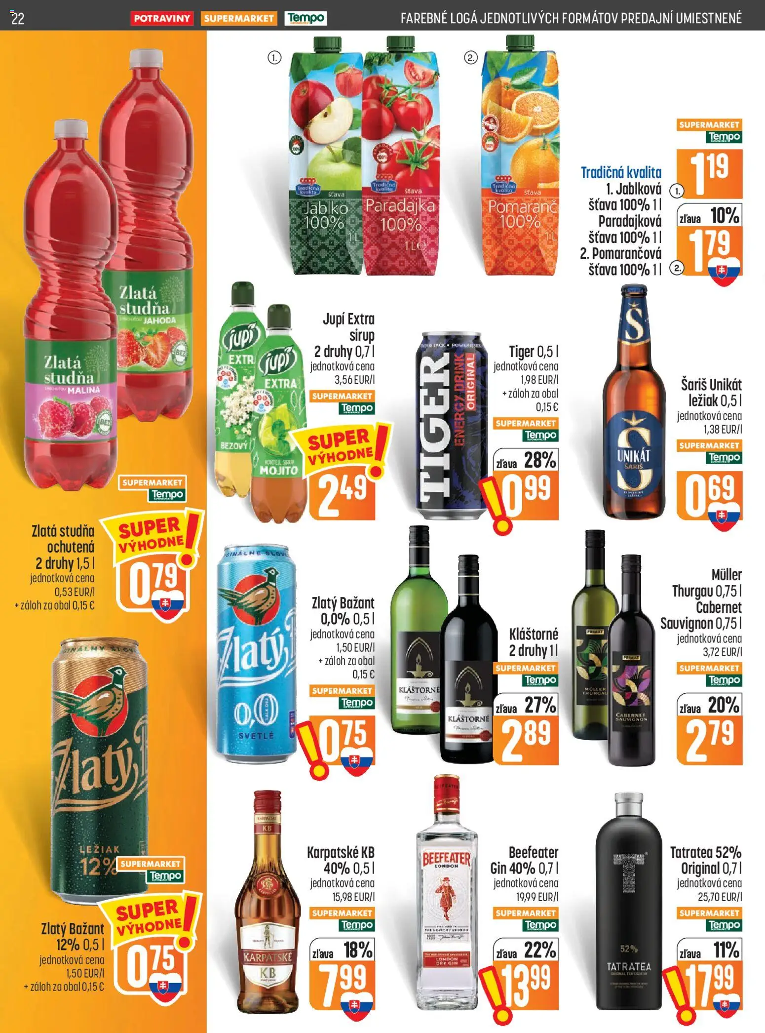 Nové COOP Jednota akcie – leták je platný od 01.10.2026 | Strana: 22
