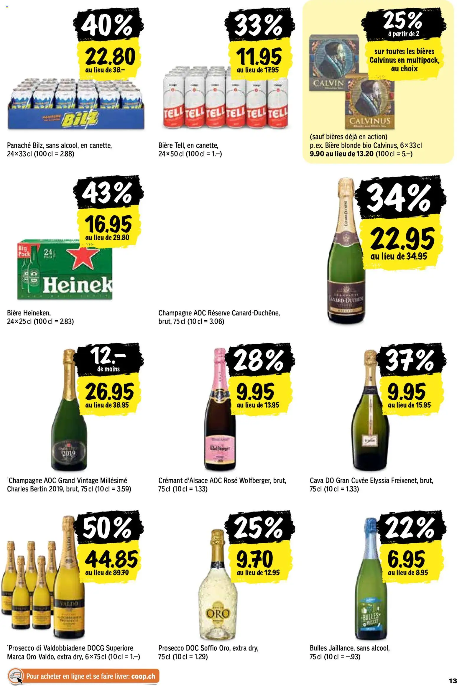 Coop aktionen FR – gültig ab 29.10.2026 | Seite: 13