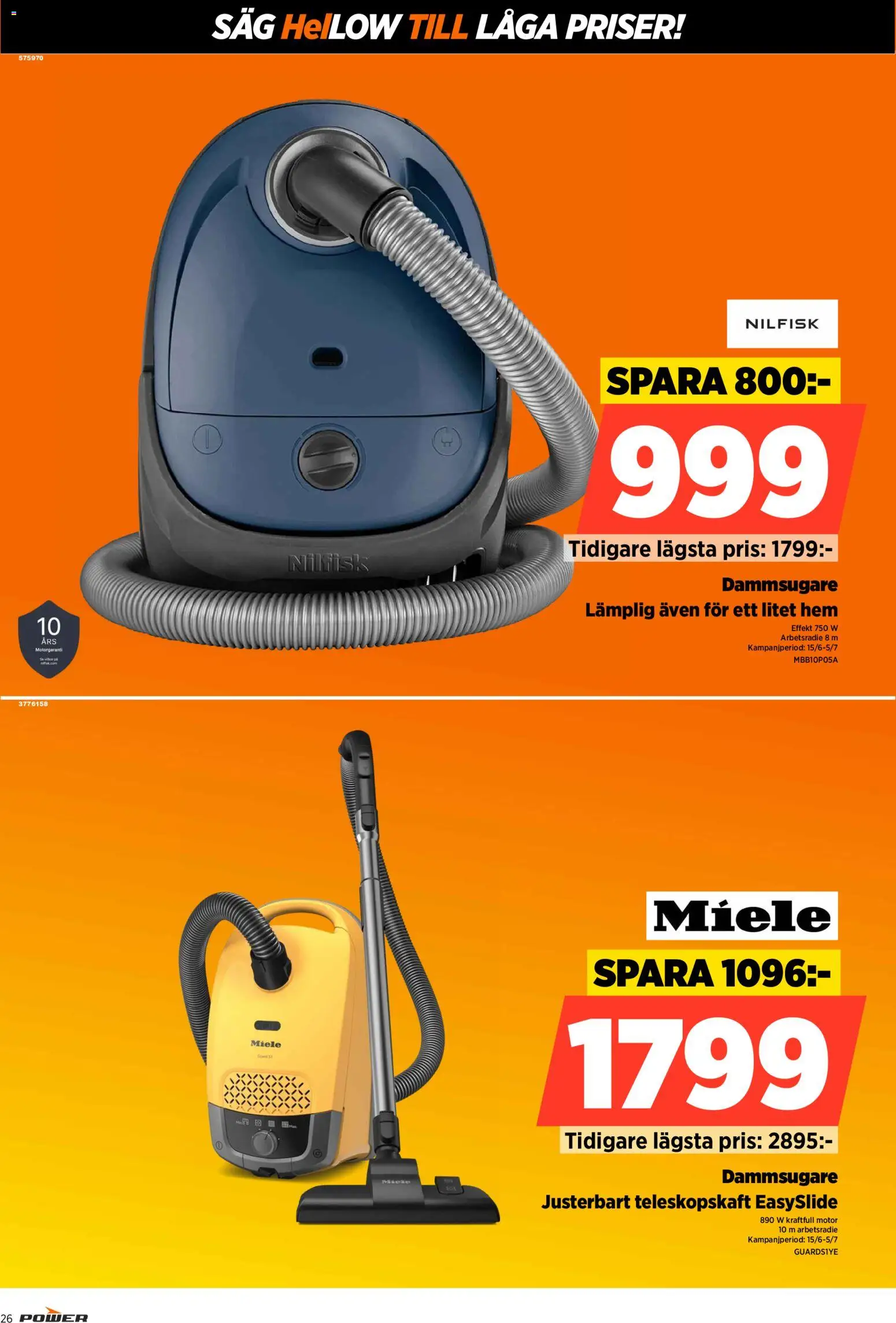 Power reklamblad aktuell från 22/06/2026 | Sida: 26