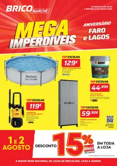 Pré-visualização BricoMarché Folheto 11 - Mega Imperdíveis - Faro válido de 30/07/2026