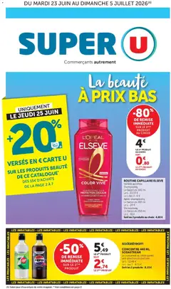 Super U - Prévisualisation de Super U catalogue valide à partir de 23.06.2026