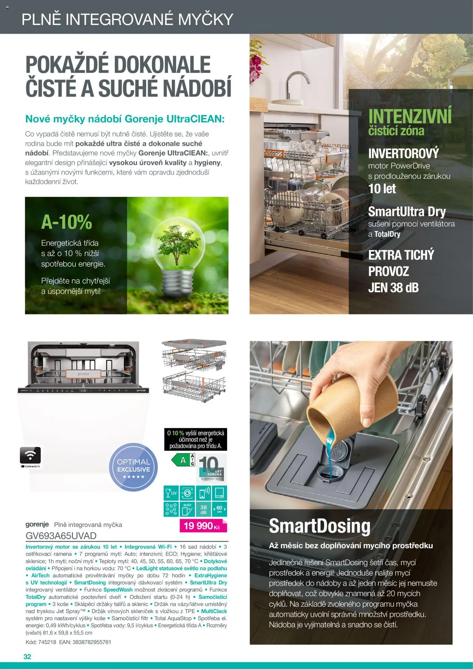 Möbelix Gorenje od 01.09.2026 | Strana: 32 | Produkty: Nádobí, Myčka, Ventilátor