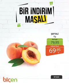 08 Eylül 2026 tarihinden itibaren geçerli olan Biçen Market kataloğu önizlemesi