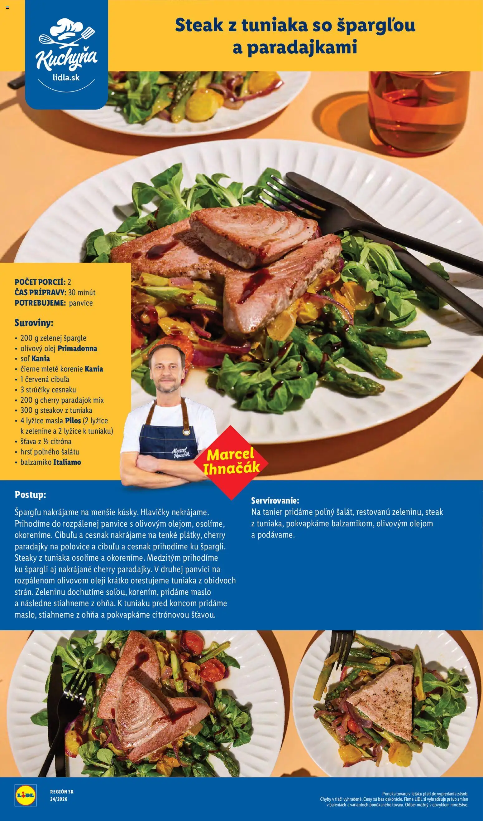 Nové Lidl akcie – leták je platný od 08.06.2026 | Strana: 96 | Produkty: Kuchyňa, Paradajky, Steak