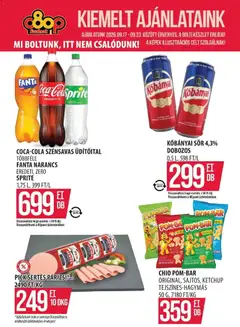COOP Szolnok akciós újság Szolnok - amely érvényes a következő dátumtól: 2026.09.17.