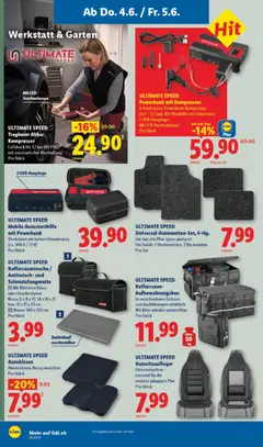 Lidl aktionen ab 04.06.2026 gültig | Seite: 22 | Produkte: Schmutzfangmatte, Powerbank