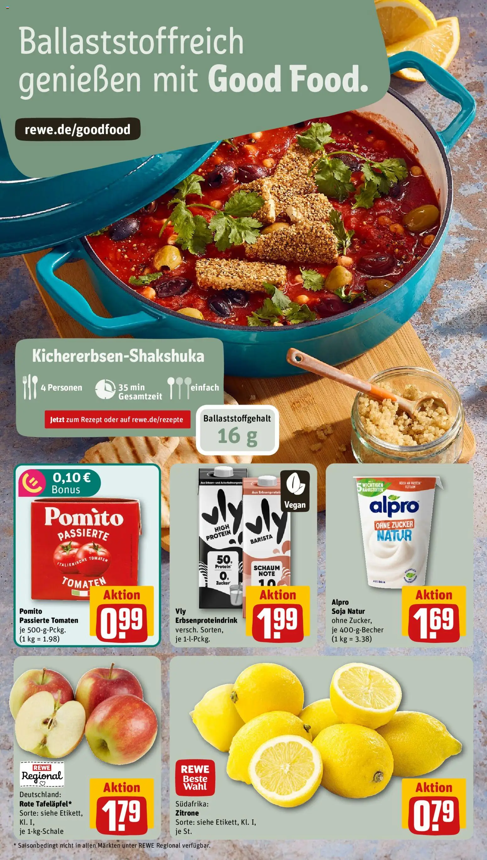 Rewe ihr Kaufpark Prospekt – gültig ab 07.09.2026 | Seite: 18 | Produkte: Tomaten, Alpro, Zucker, Zitrone