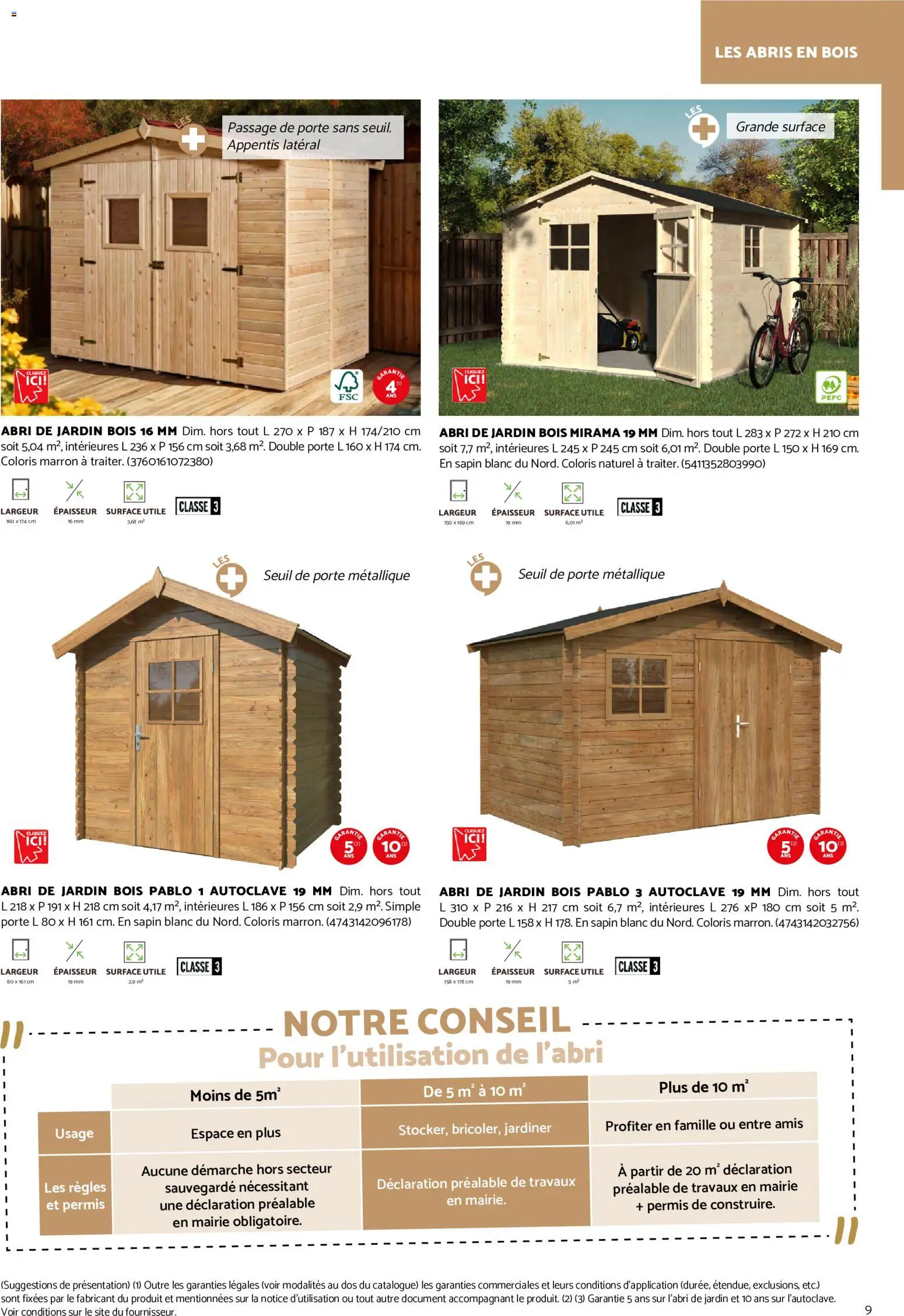 {H1} | Page: 9 | Produits: Porte, Abri de jardin bois, Abri de jardin