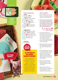 Billa Frisch Gekocht Kids ab 01.06.2026 gültig | Seite: 21 | Produkte: Salz, Zitrone, Grill, Presse