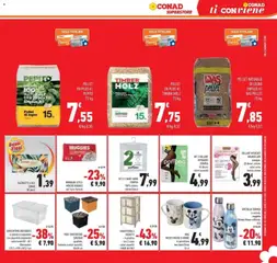 Anteprima del volantino Conad volantino Gavardo valido a partire dal 07/10/2026 | Pagina: 43 | Prodotti: Pannolini, Collant, Mouse, Bottiglia