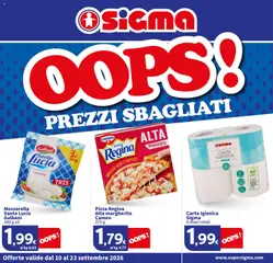 Anteprima del volantino SIGMA volantino valido a partire dal 10/09/2026