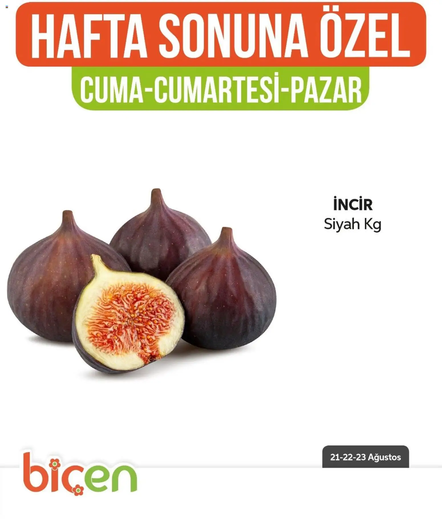 Biçen Market - Hafta Sonuna Özel - Meyve İndirimi - 21 Ağustos 2026 tarihinden itibaren geçerlidir | Sayfa: 7