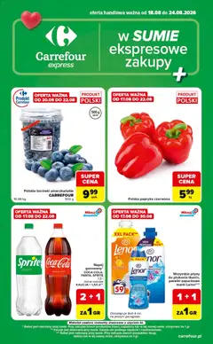 Pogląd oferty "Carrefour gazetka - Express" - ważna od 18.08.2026