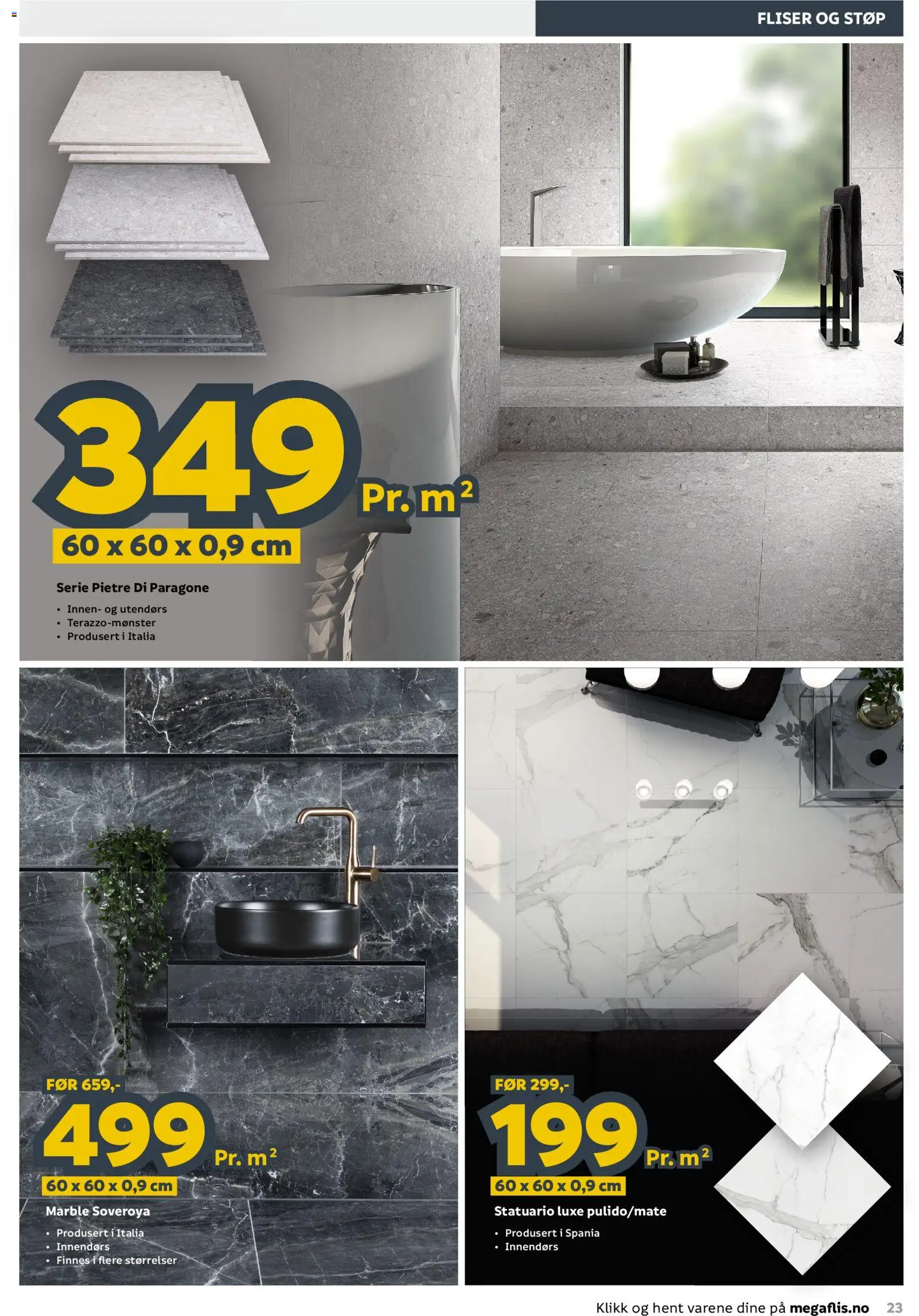 {H1} | Side: 23 | Produkter: Fliser