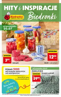 Náhled letáku Biedronka Polsko leták - Hity i inspiracje od 20.07.2026