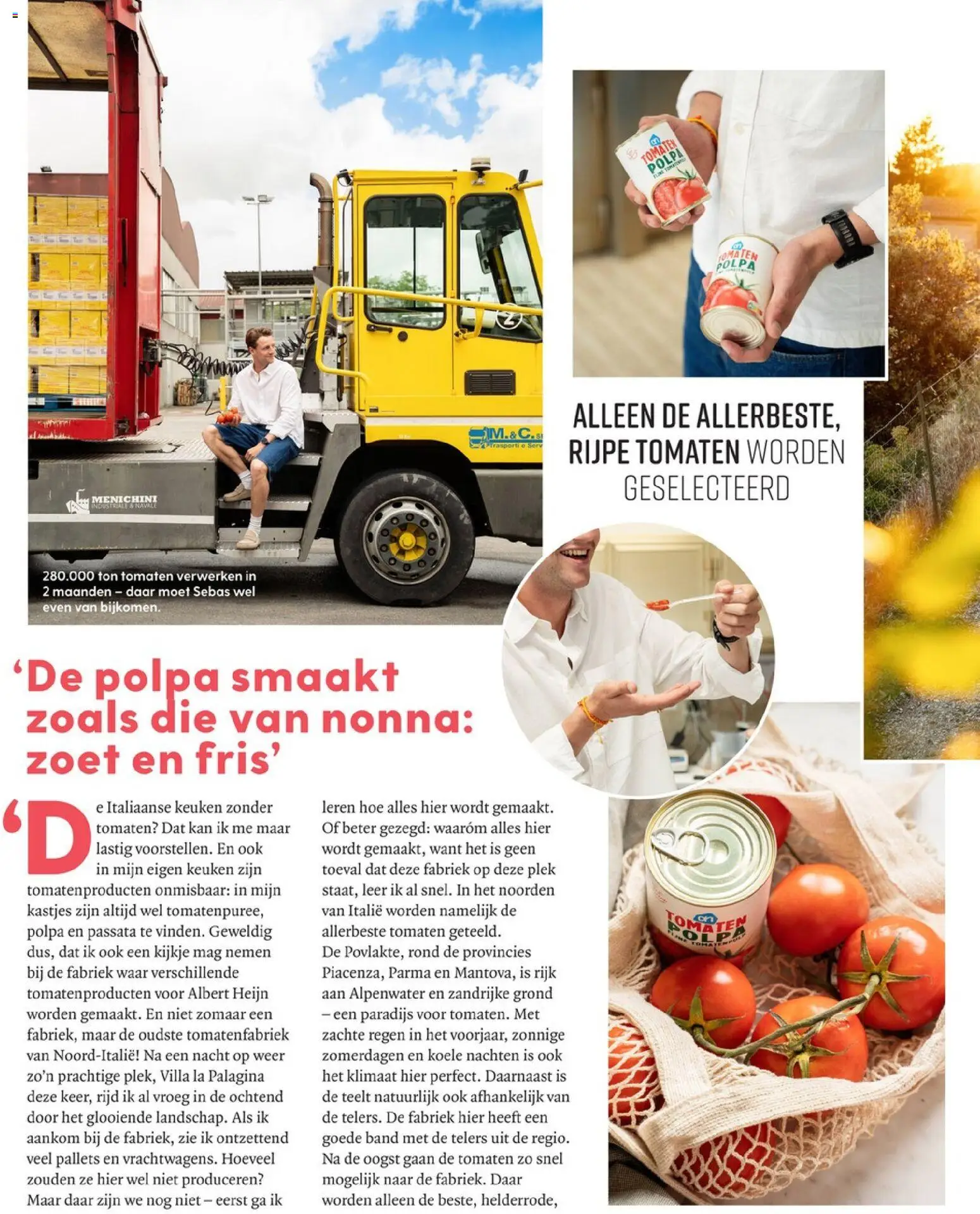 {H1} | Pagina: 83 | Producten: Tomaten, Kan, Olasz felvágott, La