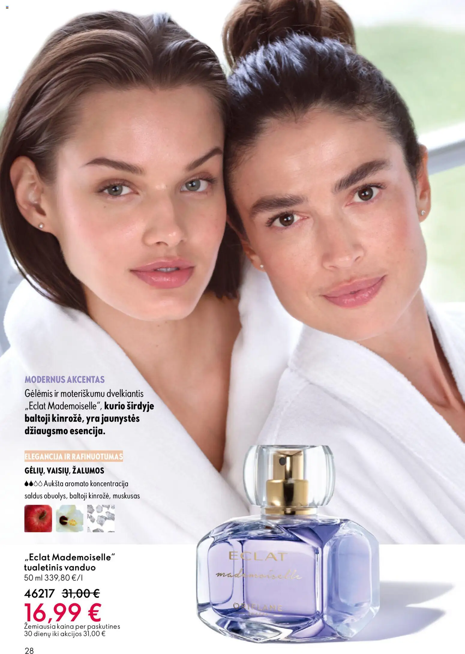 Oriflame akcijos nuo 13.05.2026 | Puslapis: 28 | Prekių: Tualetinis vanduo