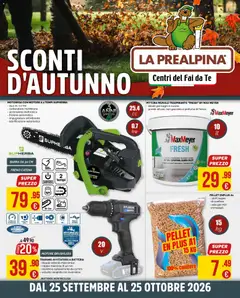 Anteprima del volantino La Prealpina volantino valido a partire dal 25/09/2026
