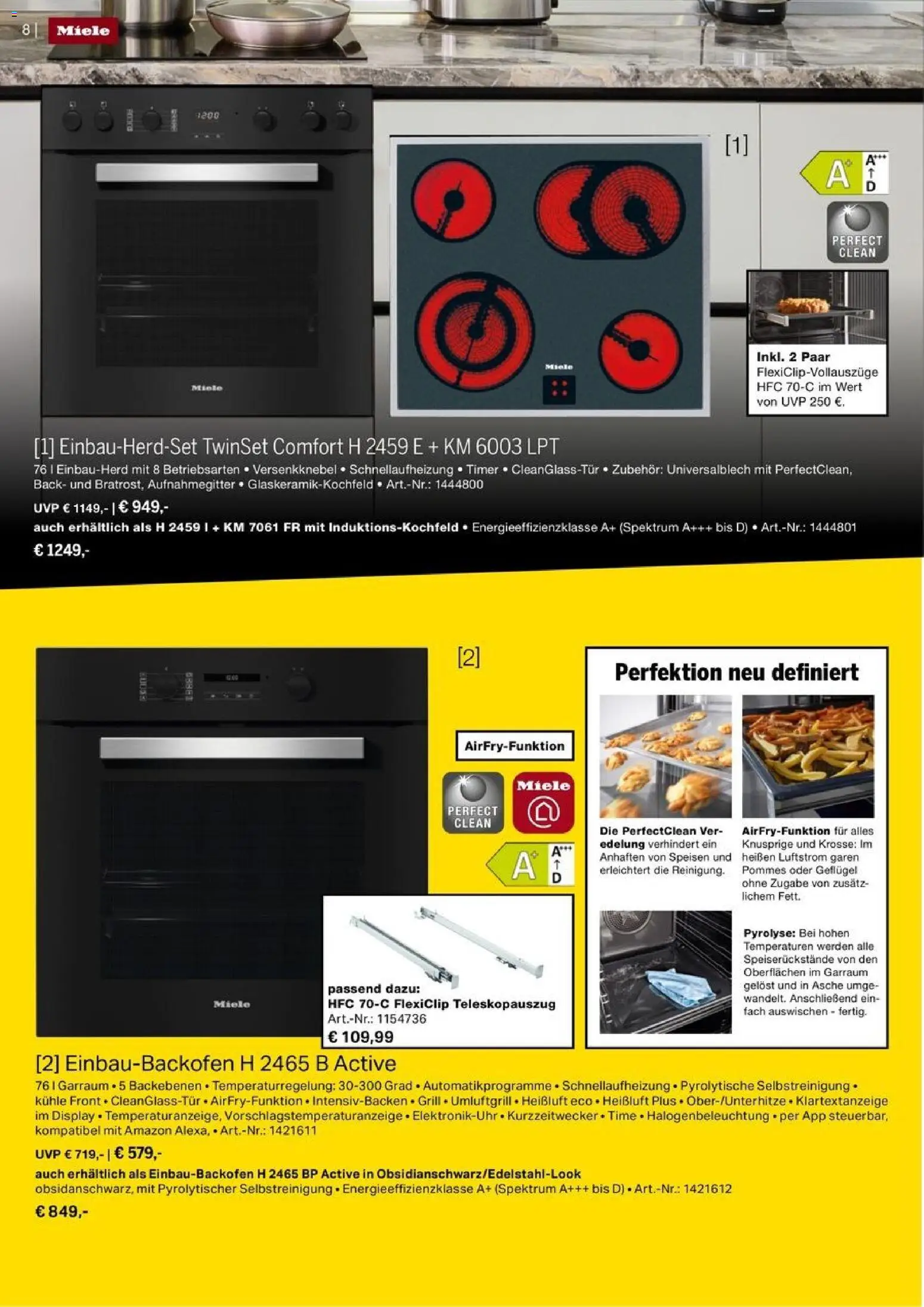 Medimax Miele Magazin – gültig ab 01.05.2026 | Seite: 8 | Produkte: Miele, Grill, Pommes