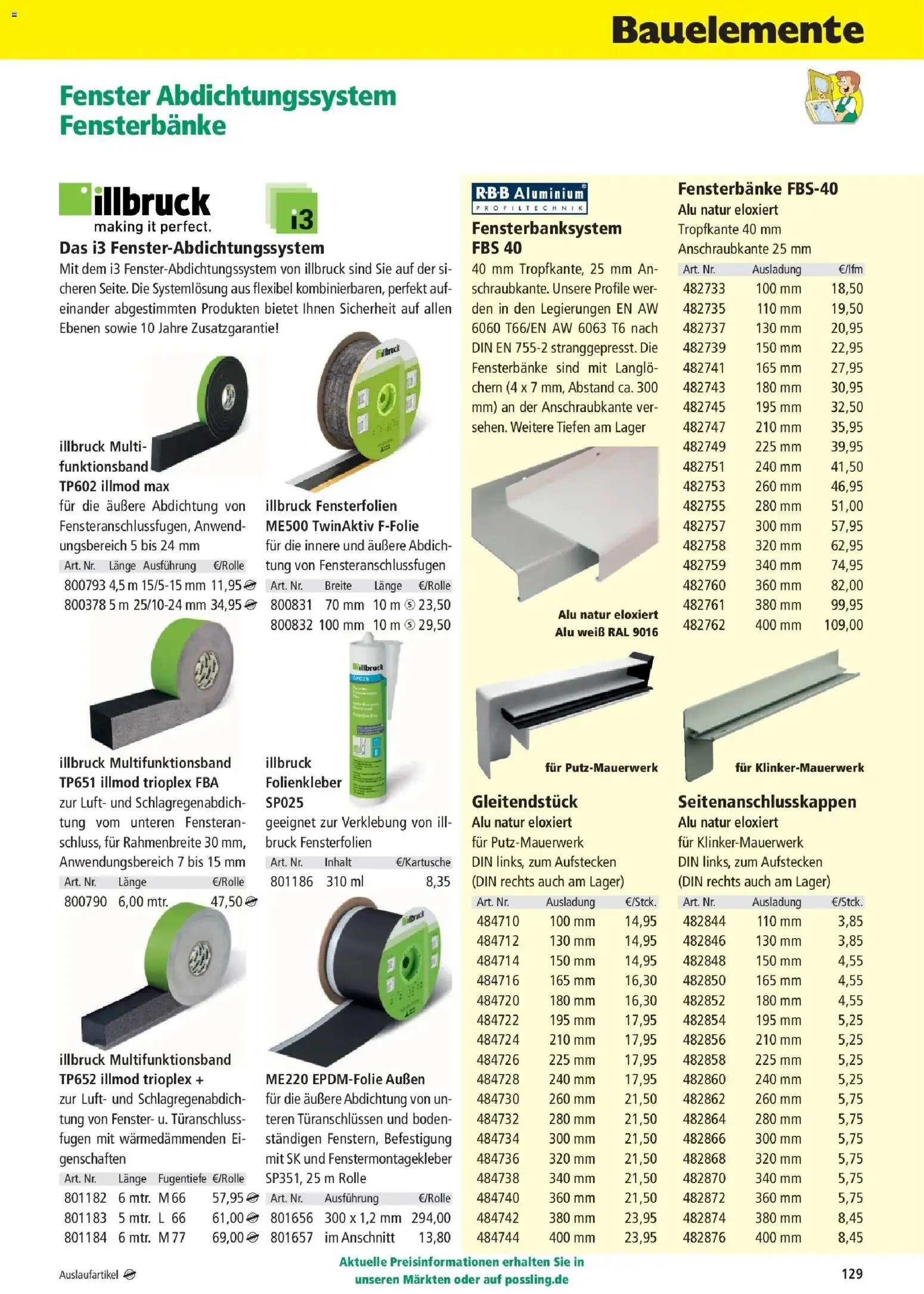 Angebote - Holz Possling: dig. Flyer | Holz-Bau-Katalog | Mai – gültig ab 03.05.2025 | Seite: 129