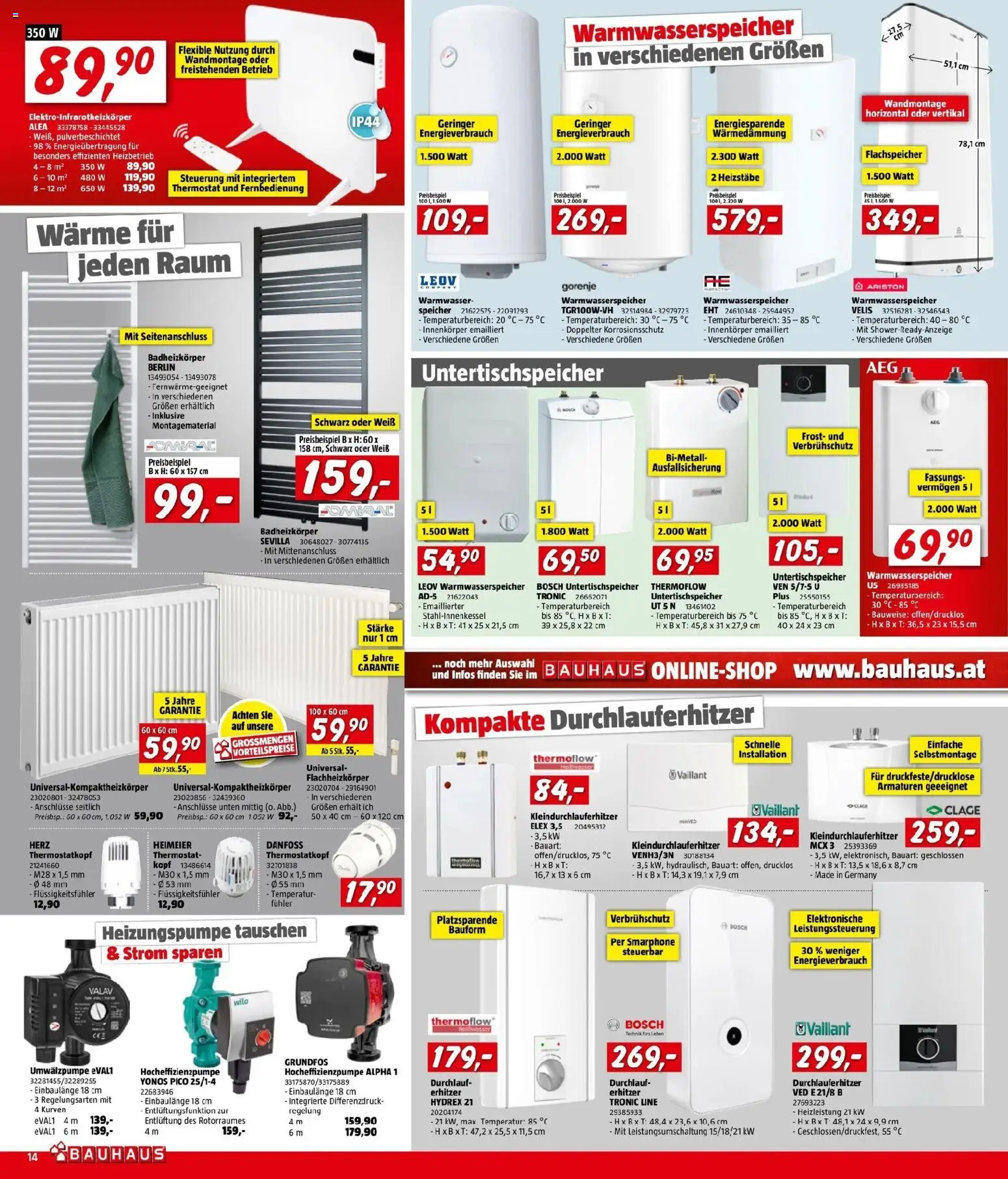 Bauhaus - BAUHAUS: Flugblatt von 19.08.2026 - Aktuelle Angebote | Seite: 14