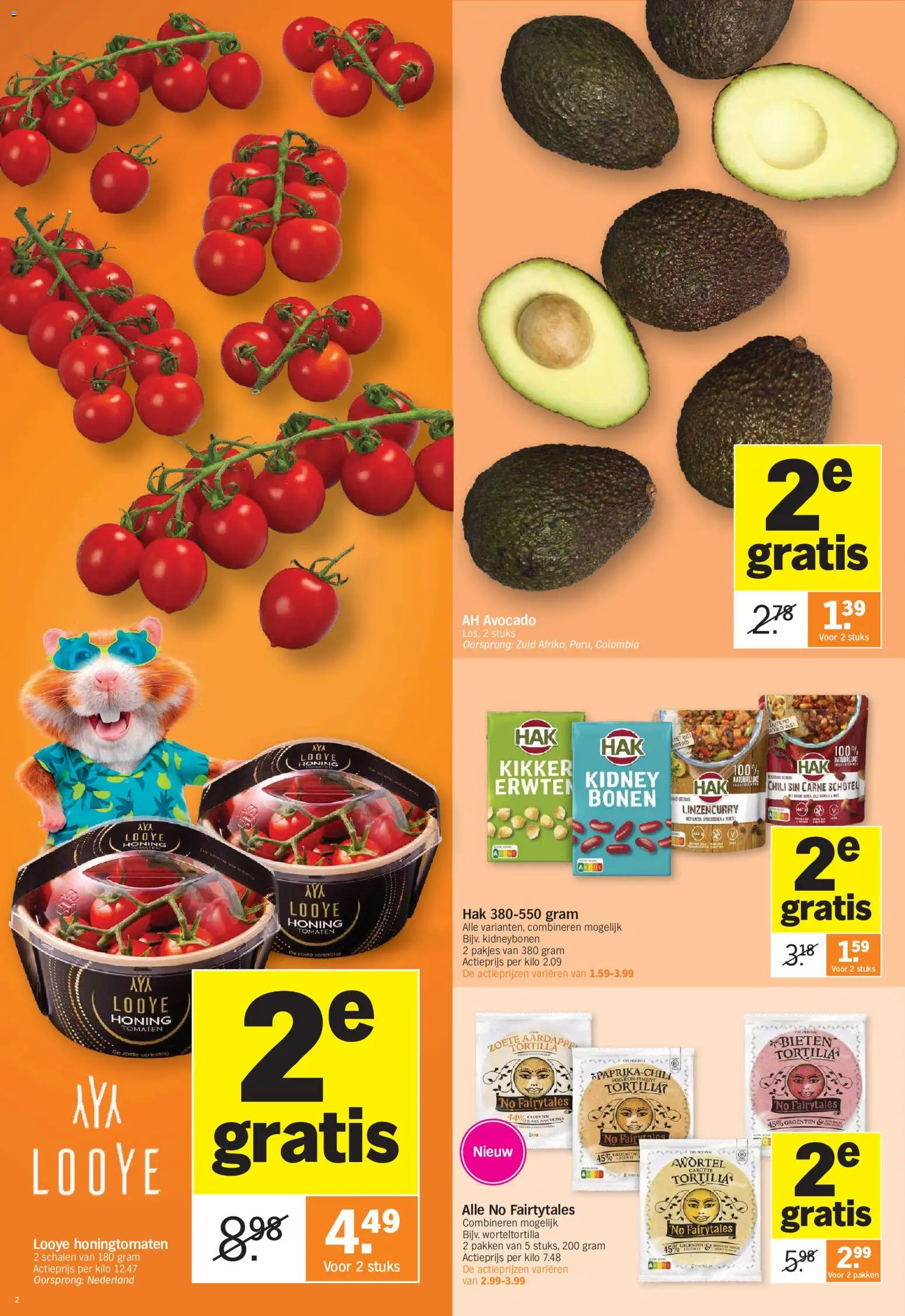 {H1} | Pagina: 2 | Producten: Tomaten, Groenten, Avocado, Zoete Aardappel
