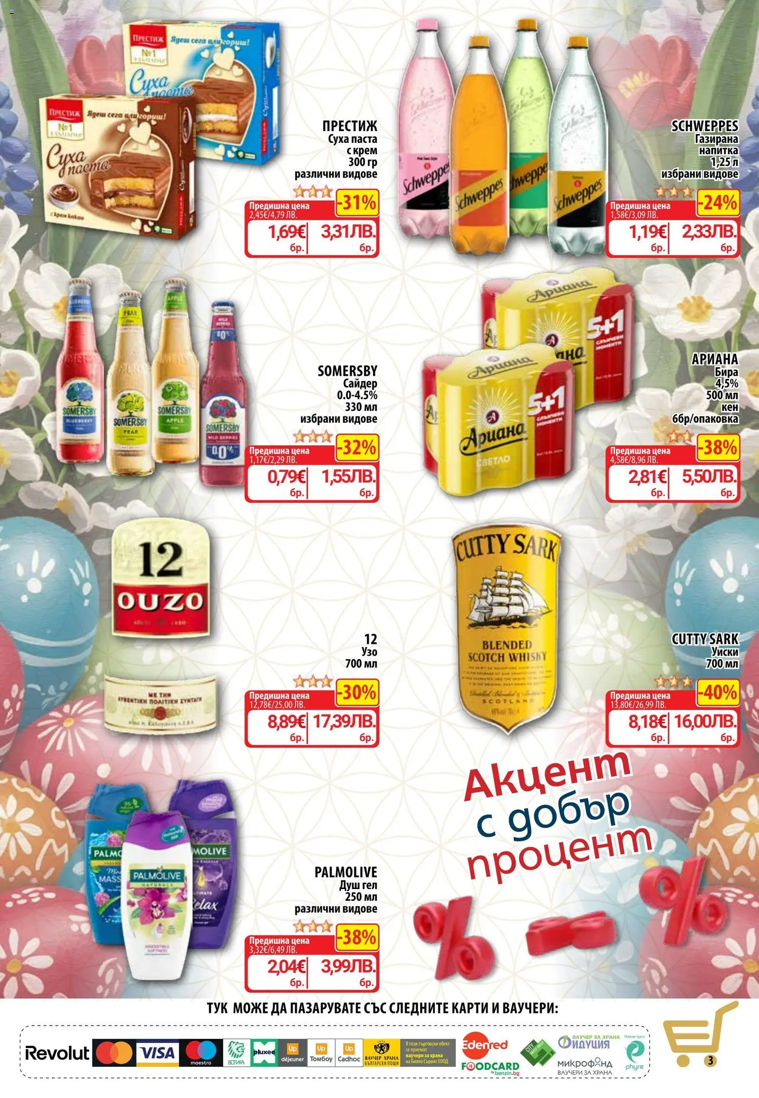 {H1} | Страница: 6 | Продукти: Бира, Суха паста, Паста, Душ