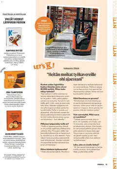 K-Citymarket-mainoslehti voimassa 06.05.2026 alkaen | Sivu: 15 | Tuotteet: Voi, Suklaa, Riisi