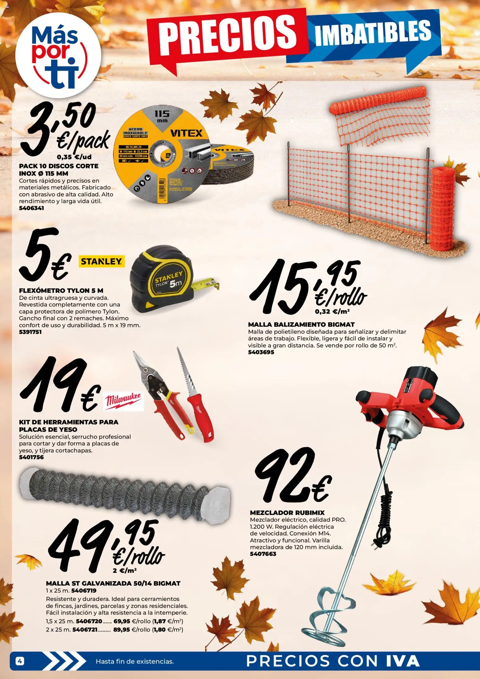 BigMat - Precios imbatibles │ válido desde el 26/10/2026 | Página: 4