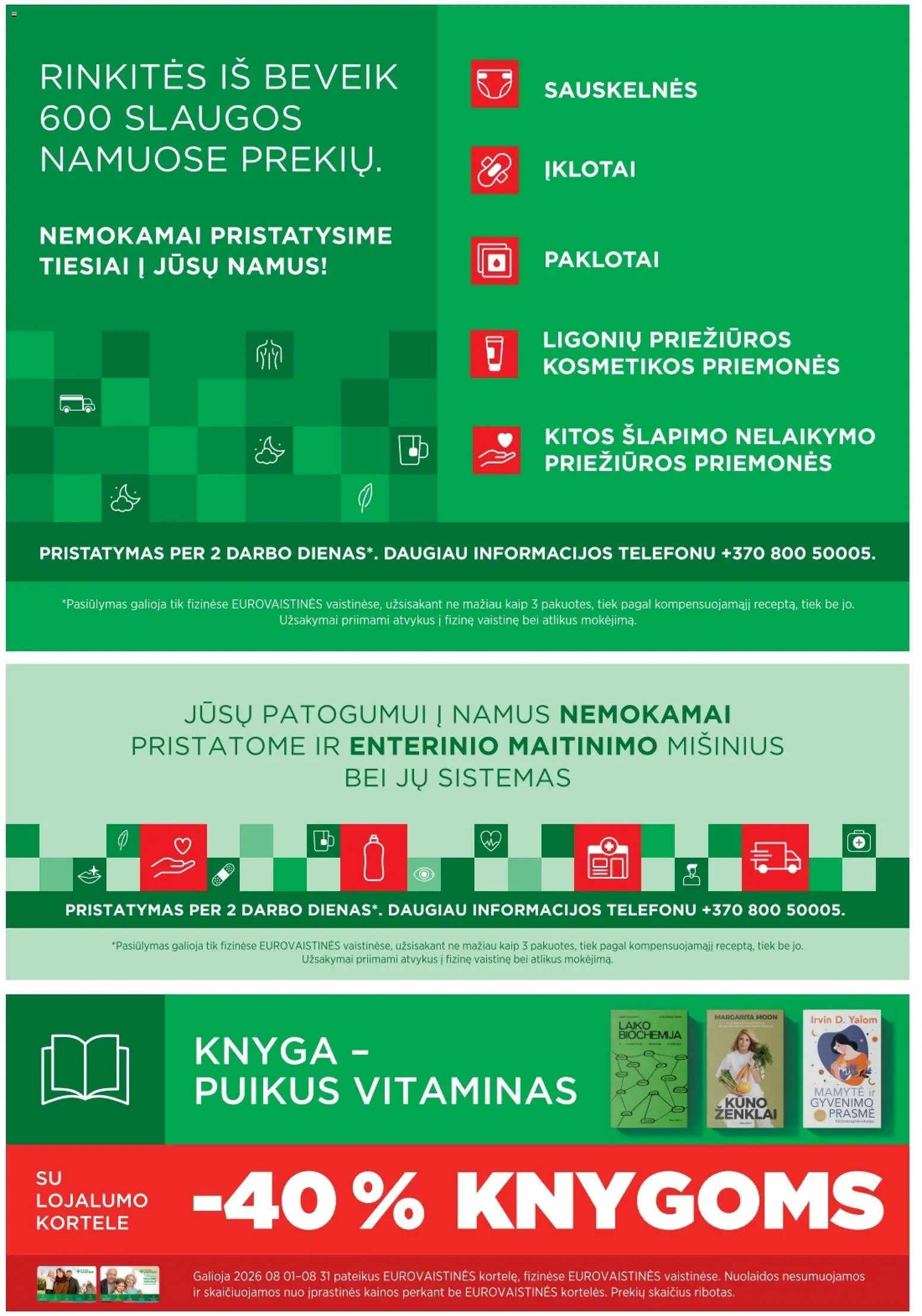 EUROVAISTINĖ akcijos nuo 2026.08.01 | Puslapis: 35