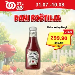 Senta Promet katalog Dani roštilja - pregled Senta Promet kataloga - važi od 31.07.2026 | Strana: 7 | Proizvode: Kečap, Heinz