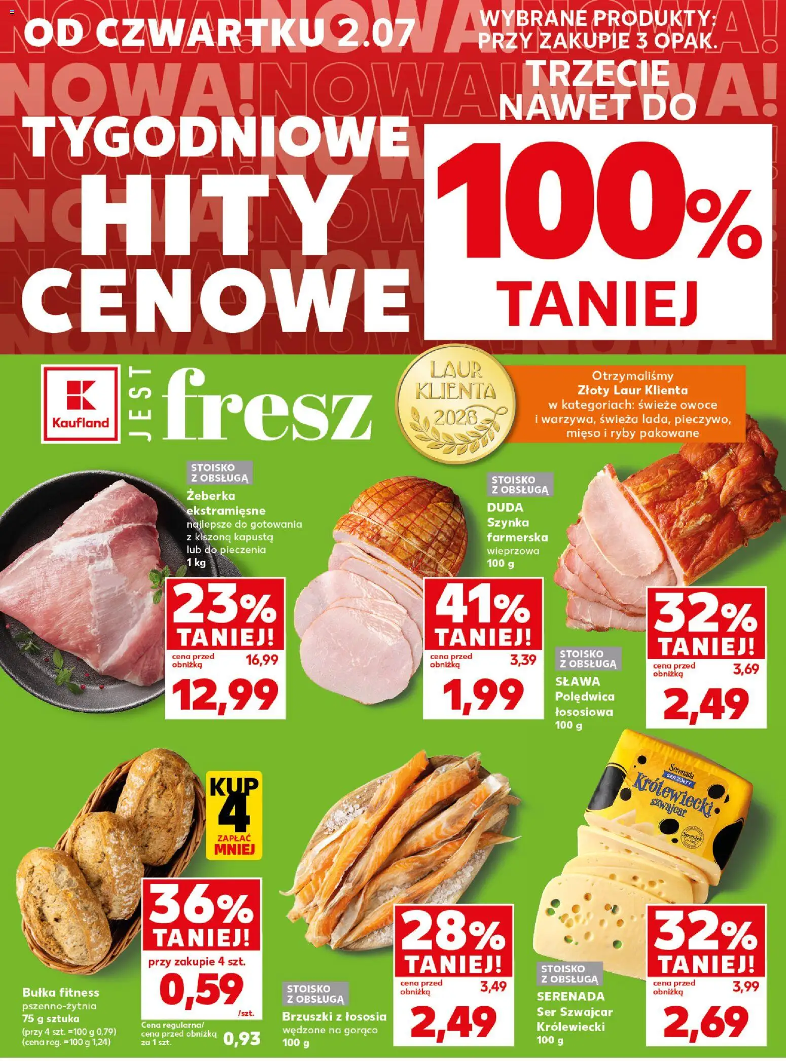 Kaufland Polsko leták - Mocny start od 06.07.2026 | Strana: 6 | Produkty: Ryby, Kapusta
