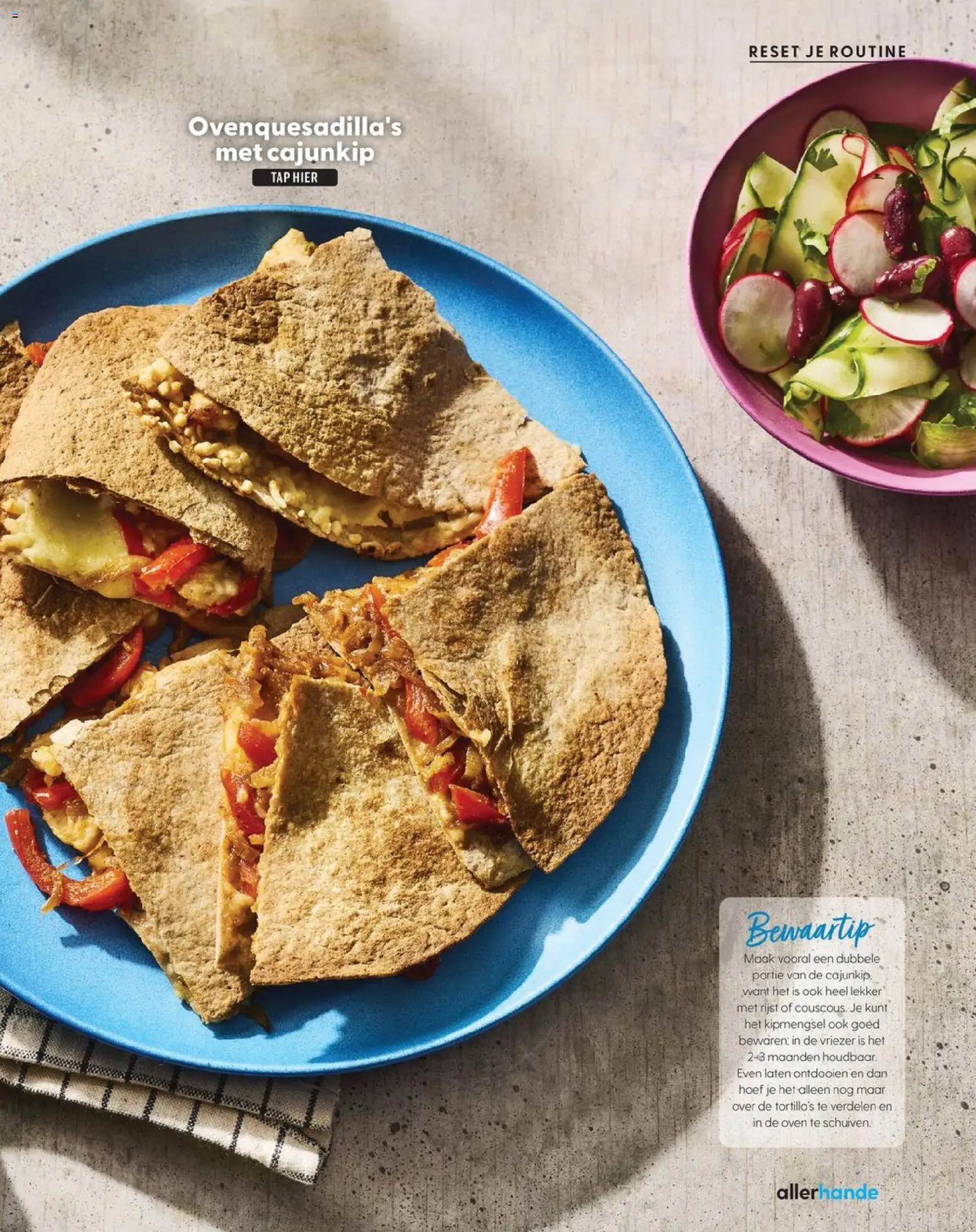 {H1} | Pagina: 43 | Producten: Tortilla's, Rijst, Vriezer, De oven