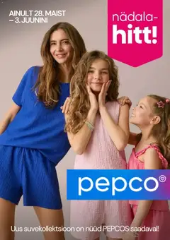 Pepco kliendilehe eelvaade alates 28.05.2026