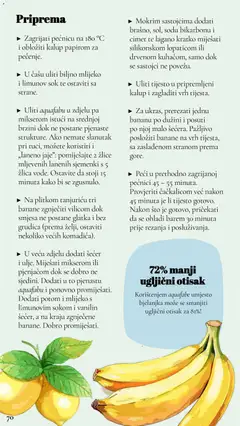 Lidl - Biraj biljno, jedi fino - Pregled kataloga iz trgovine Lidl, vrijedi od 25.10.2024 | Stranica: 70 | Proizvodi: Tijesto, Mlijeko, Banane, Sastojci