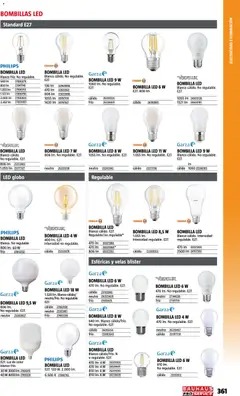 Vista previa Bauhaus ProService válido desde el 11.05.2026 | Página: 361 | Productos: Bombilla, Galette de chaise, Βραχιόλι
