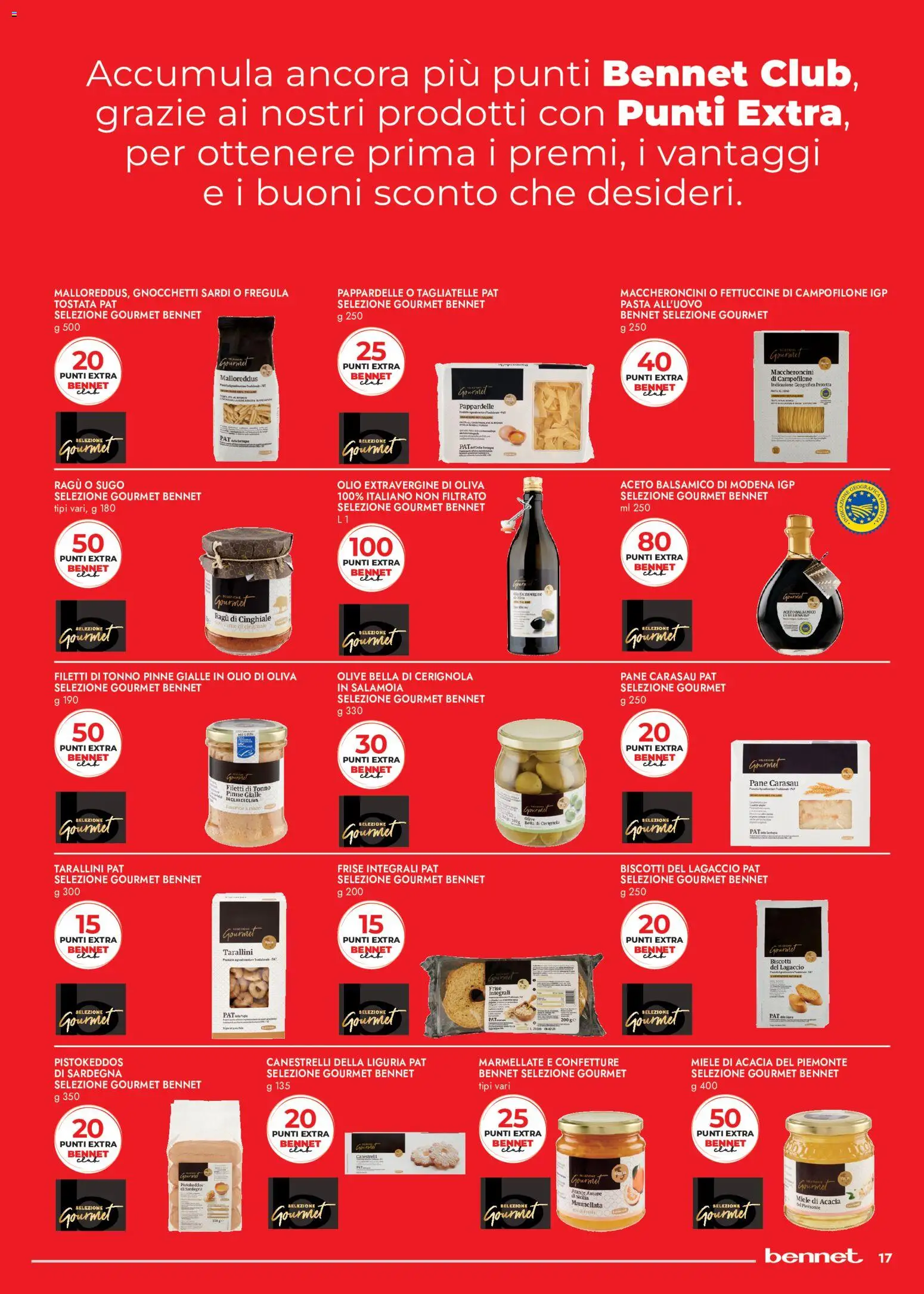 Volantino bennet del 02/07/2026 | Pagina: 17 | Prodotti: Olive, Ragú, Tonno, Canestrelli