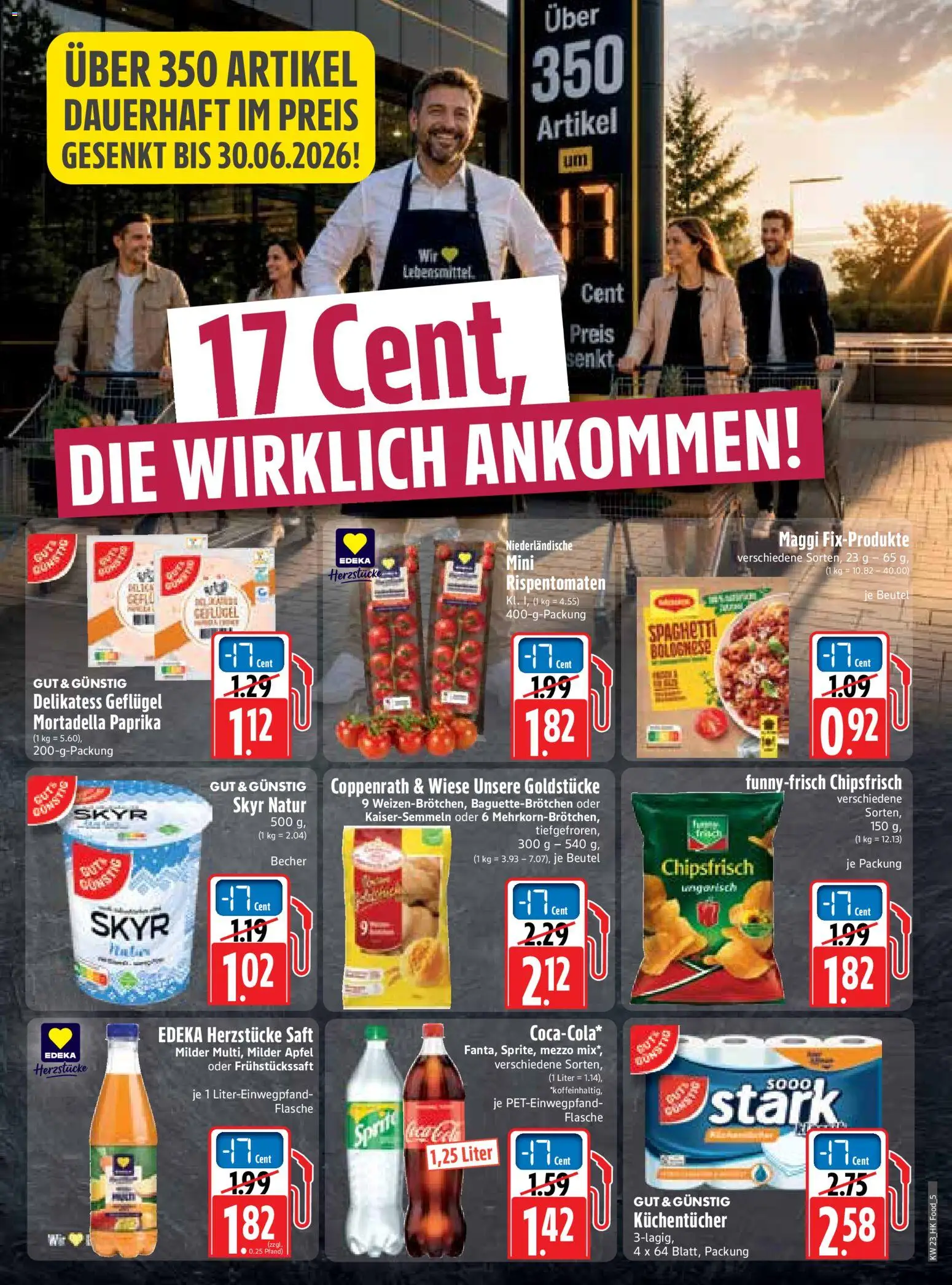 HERKULES Prospekt – gültig ab 01.06.2026 | Seite: 5 | Produkte: Sprite, Skyr, Paprika, Saft