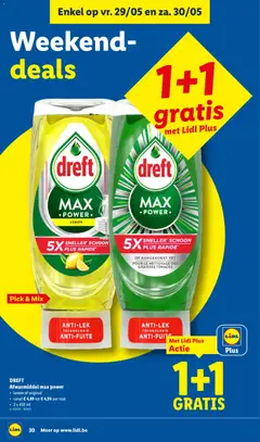 Lidl Folder week 22 - Voorbeeld van een folder van Lidl, geldig van 26.05.2026 | Pagina: 30 | Producten: Afwasmiddel