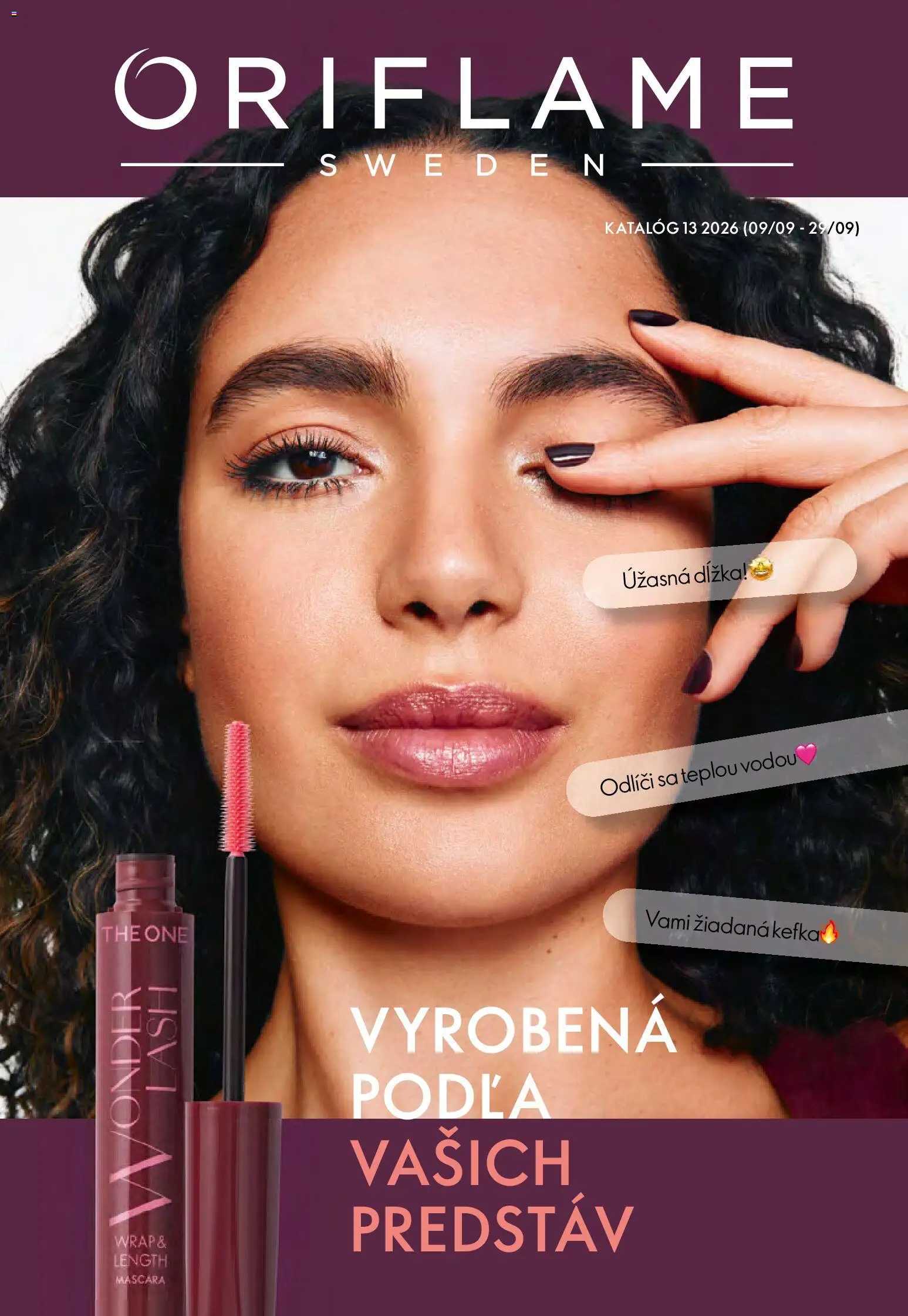 Nové Oriflame akcie – leták je platný od 09.09.2026 | Strana: 1