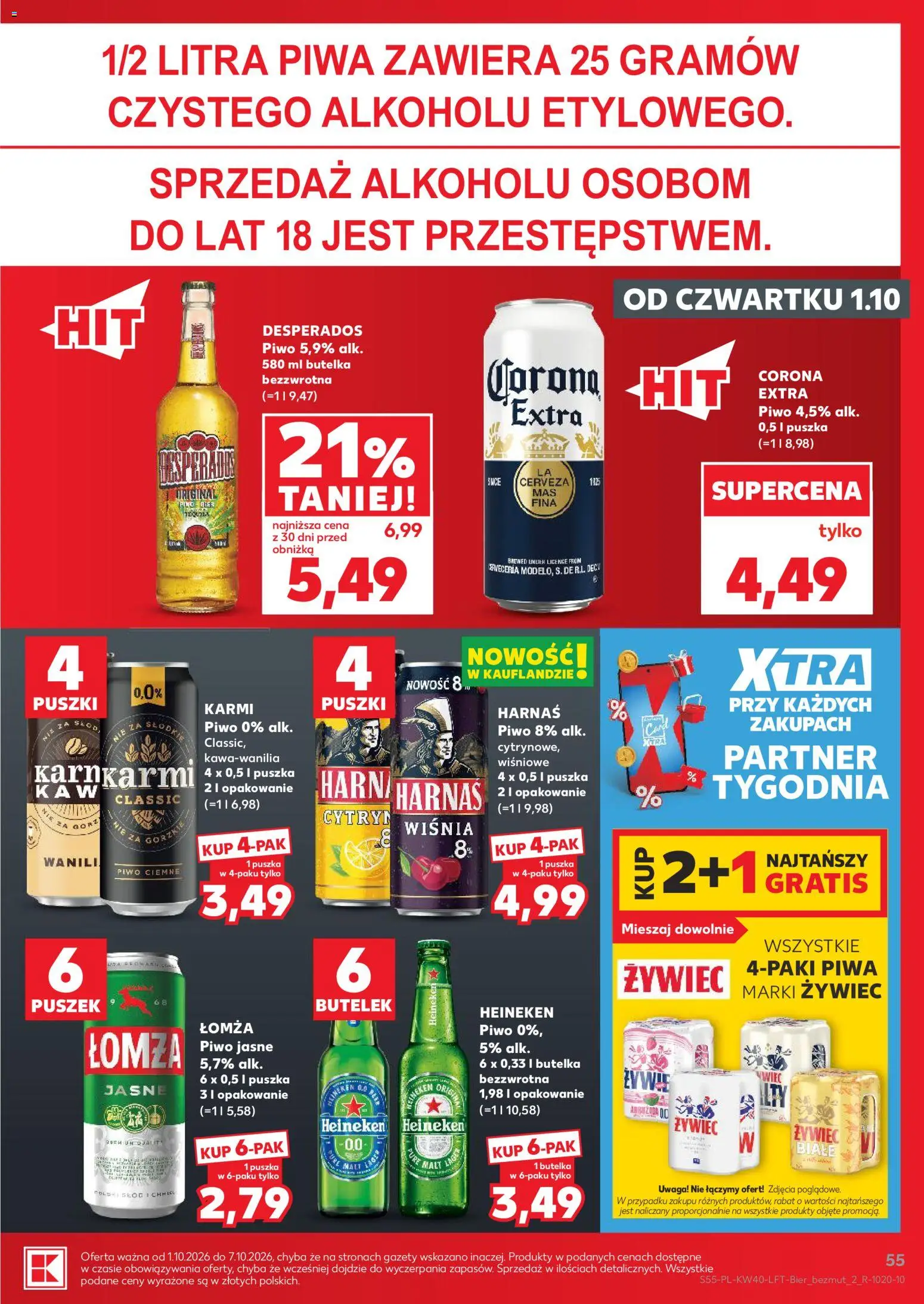 Kaufland gazetka od 01.10.2026 | Strona: 55