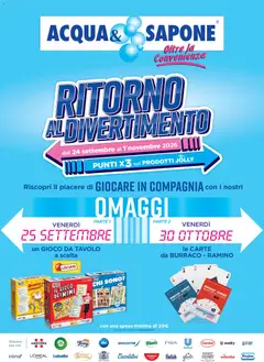 Anteprima del volantino Acqua e Sapone volantino valido a partire dal 20/09/2026 | Pagina: 18