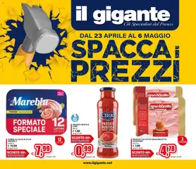 Anteprima del volantino Il Gigante volantino valido a partire dal 23.04.2026