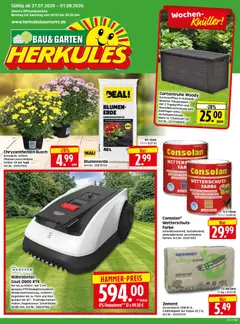 HERKULES Bau & Garten ab 27.07.2026 gültig