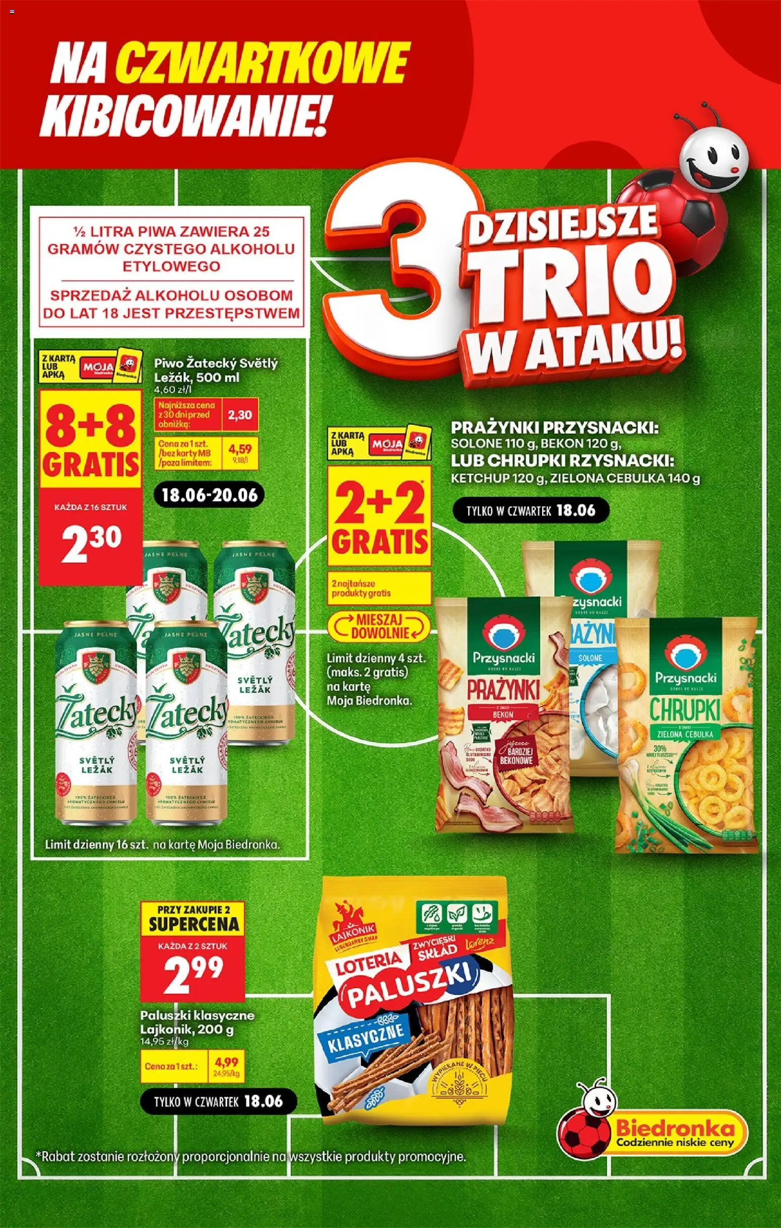 Biedronka Polsko leták - Football od 18.06.2026 | Strana: 2